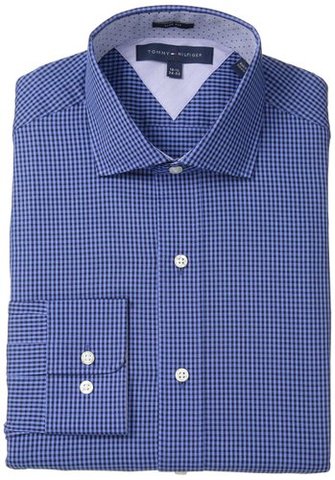 Tommy Hilfiger Men's Slim Fit Mini Gingham