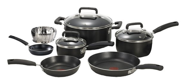 T-fal C111SA 10-Piece Cookware Set
