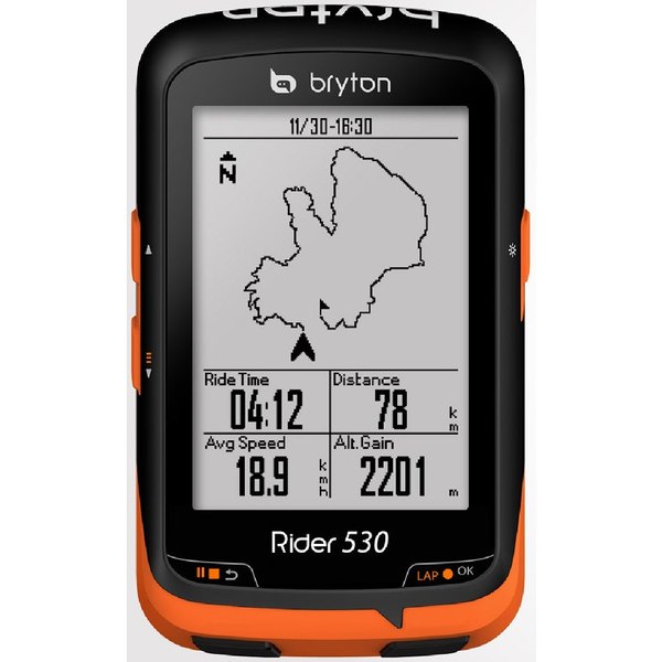 Cyklocomputer s GPS Bryton Rider 530