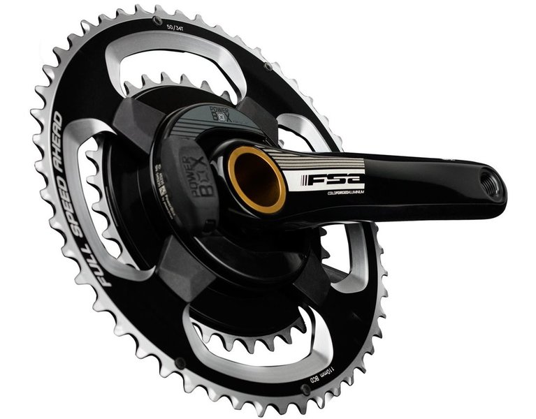 FSA PowerBox Alloy BB386EVO - silniční wattmetr s klikami a převodníky