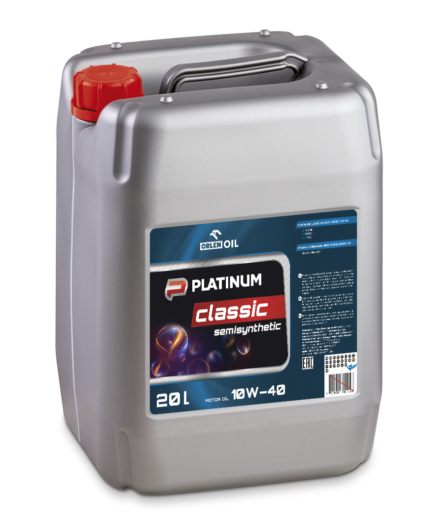 PLATINUM CLASSIC SEMISYNTH. 10W-40 KP20L