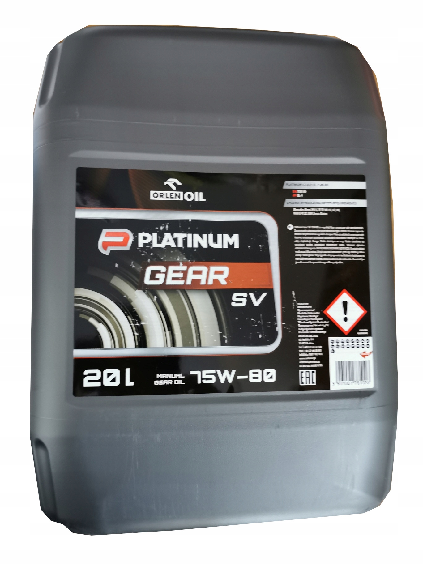 PLATINUM GEAR SV 75W-80 KP20L