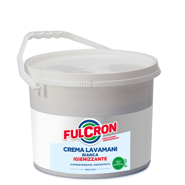 FULCRON - Crema lavamani bianca