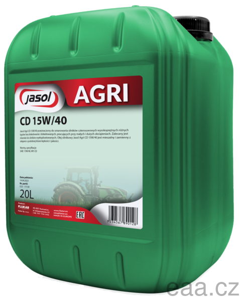 JASOL Agri CD 15W/40
