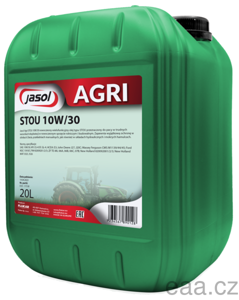 JASOL Agri STOU 10W/30