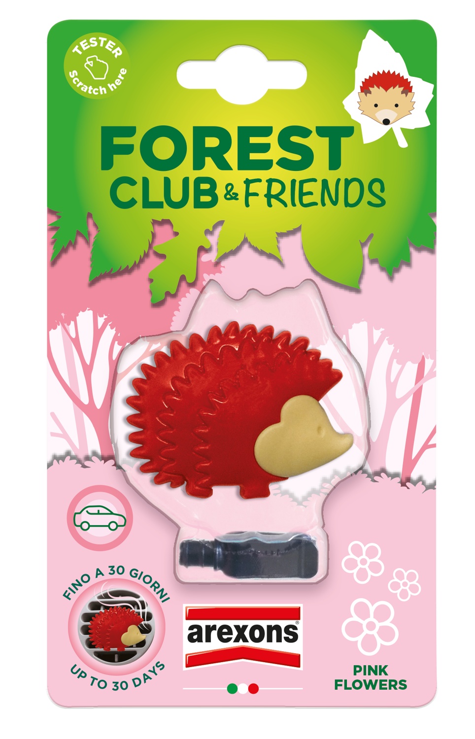 AIR Purifier - Hedgehog (Flowers)
