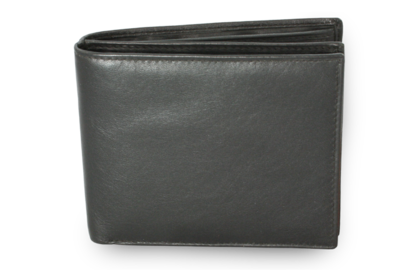 Černá pánská kožená peněženka