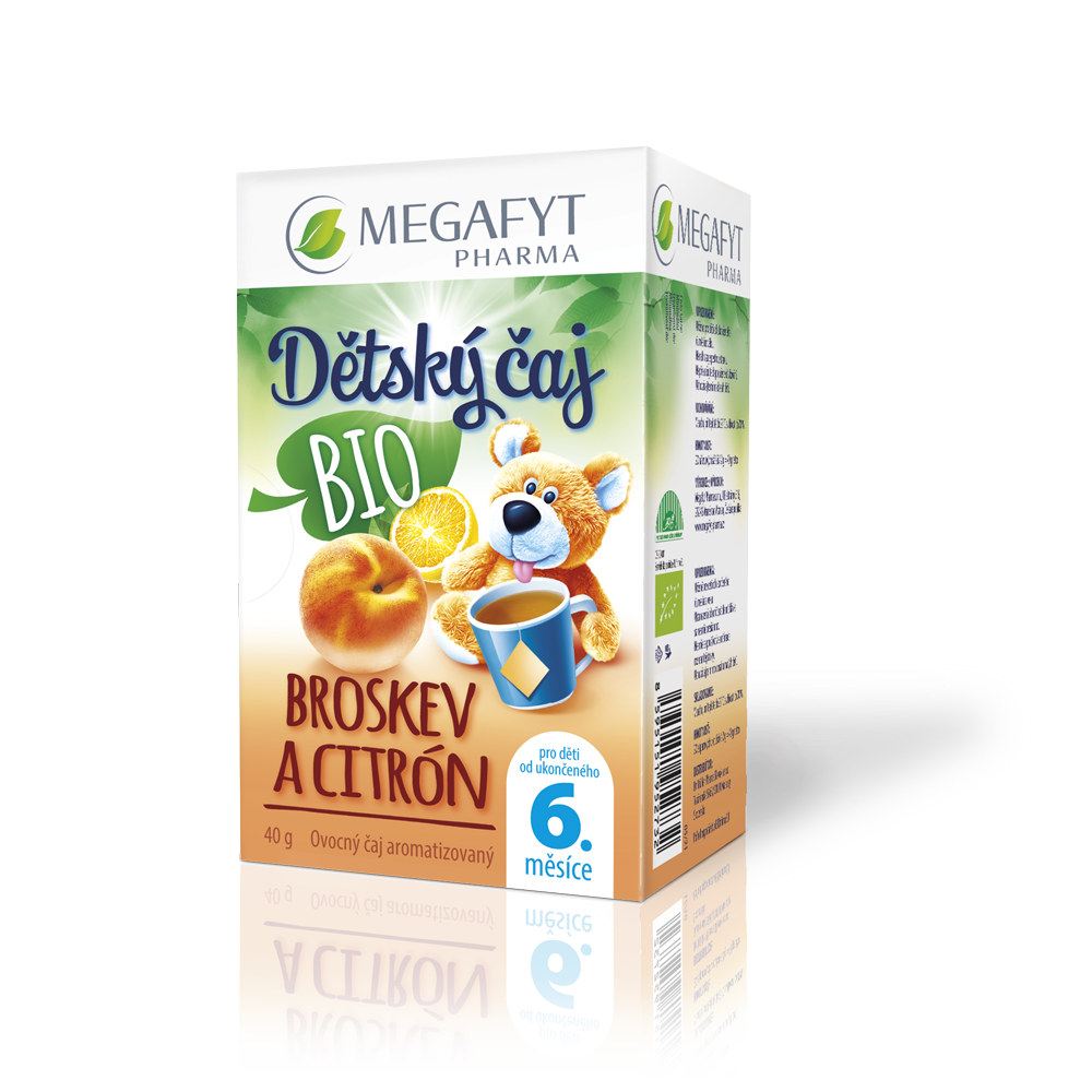 Více informací o výrobku Children's Tea ORGANIC PEACH AND LEMON