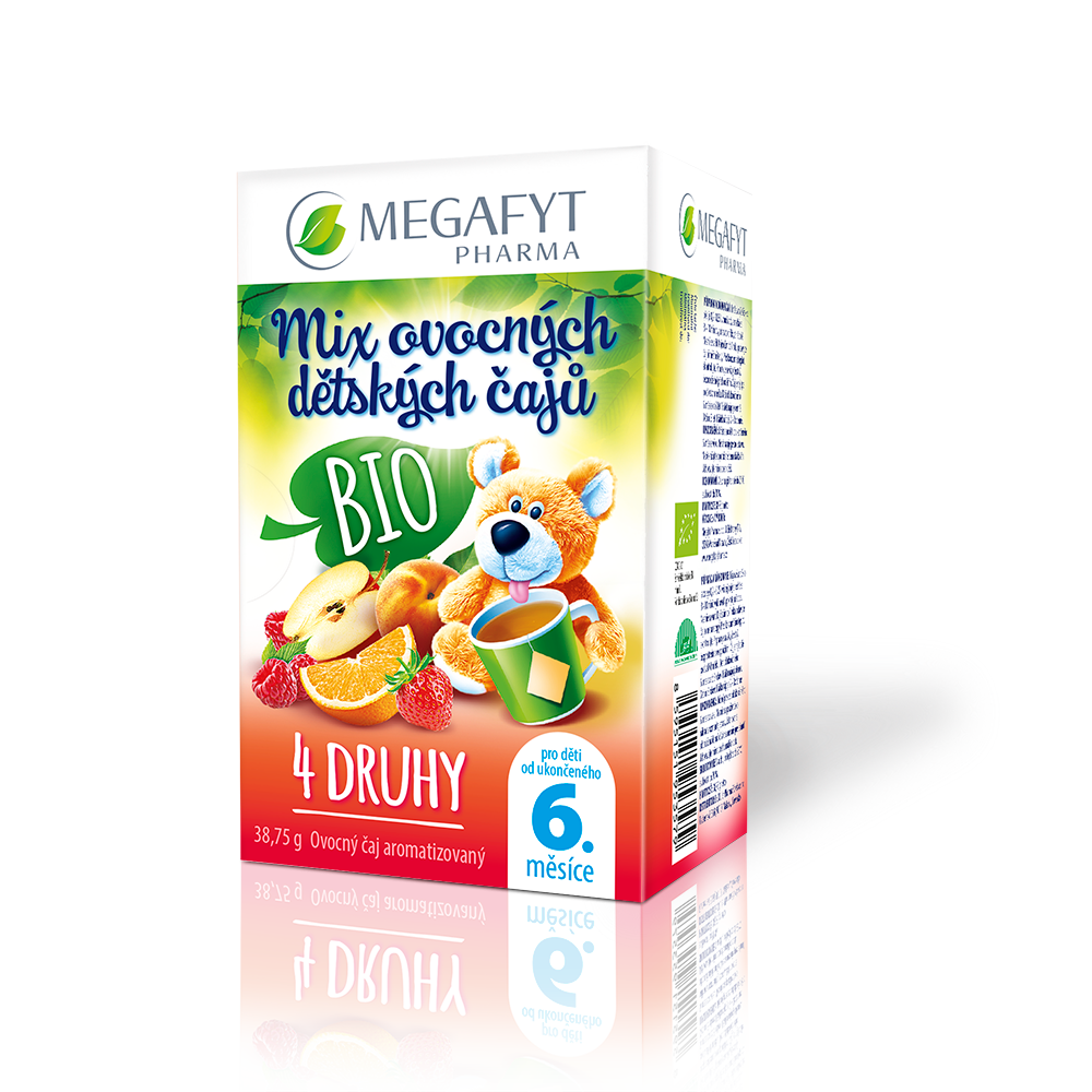 Více informací o výrobku Mix ovocných dětských čajů BIO
