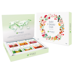 Více informací o výrobku THE WORLD IN A CUP OF TEA with a Chrismas cover