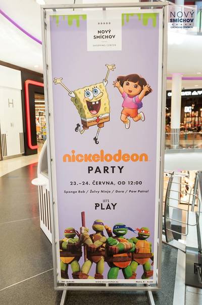 NICKELODEON PARTY na Novém Smíchově! NICKELODEON PARTY na Novém Smíchově!