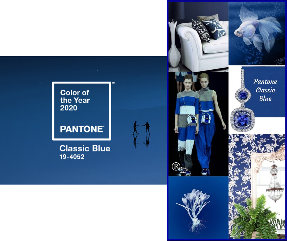 Pantone: klasická modrá